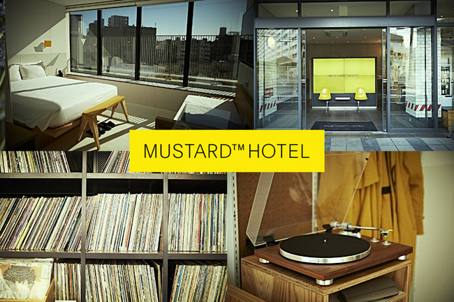 MUSTARD™️HOTEL SHIBUYA オルタナティブ・スペースとして、音楽を軸にした新しいサービスの提供を開始